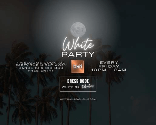 Events For March 2024 Bikini Beach Club   White Party 1 